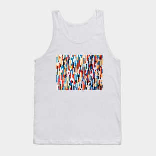 Awesome Colorful Rainbow Pattern Tank Top